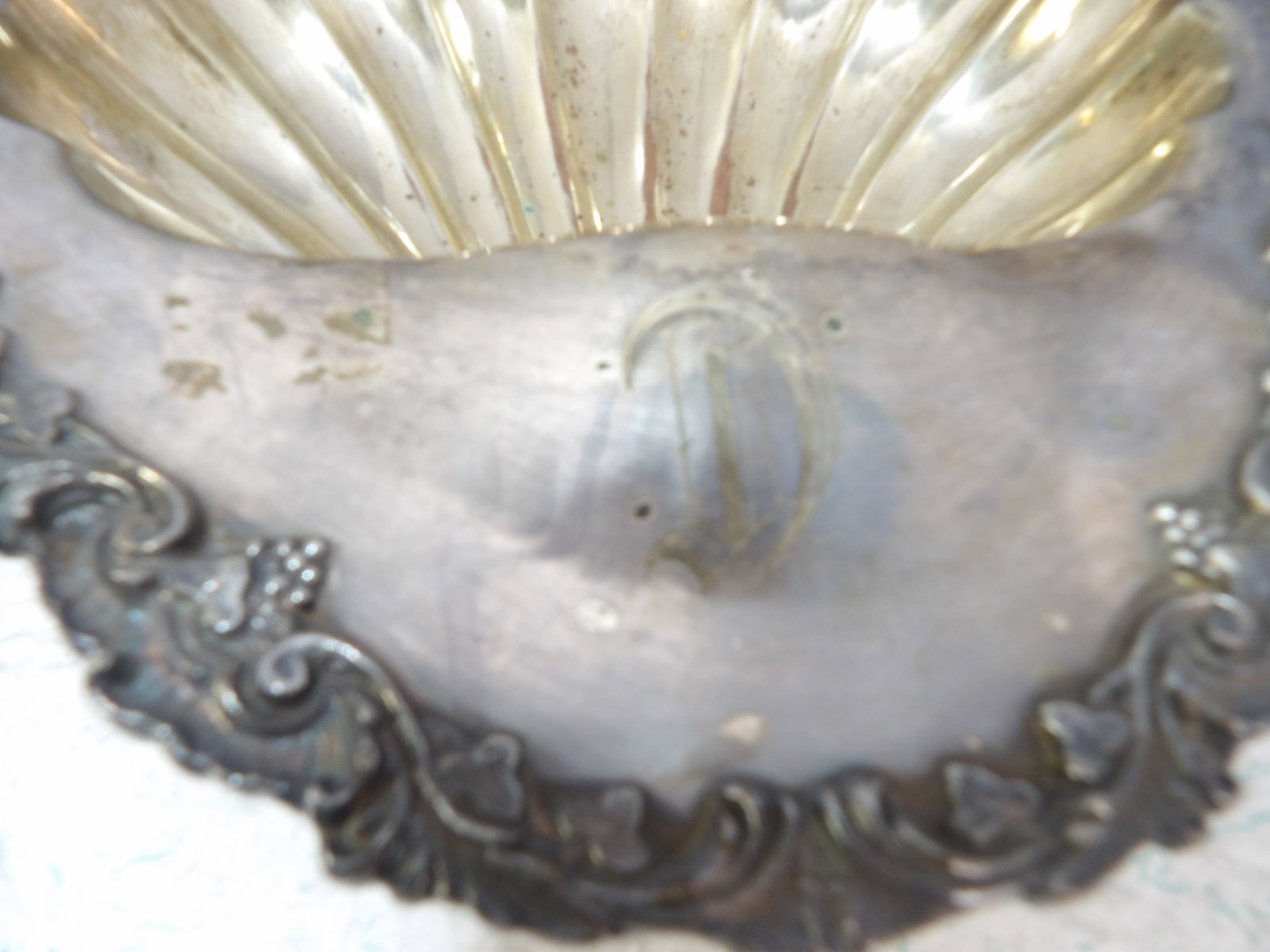 Silver Plated Shell Shaped Serving Dish - 2