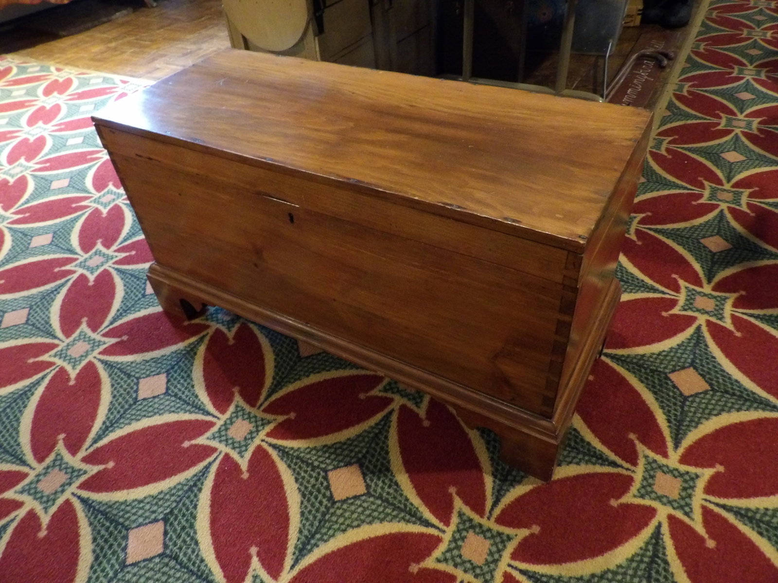 19th Century American Pine Blanket Chest (1 of 3)