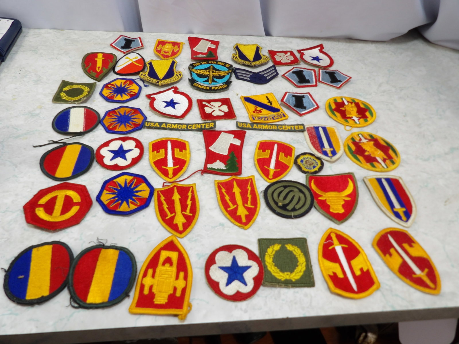 Large Collection of U.S. Military Patches (1 of 3)