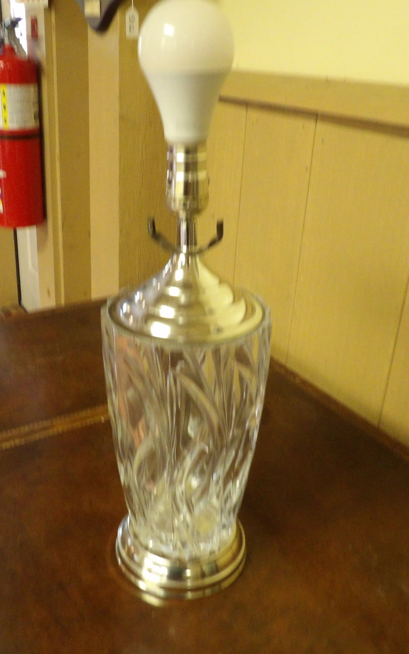 Cut Crystal Table Lamp - 3