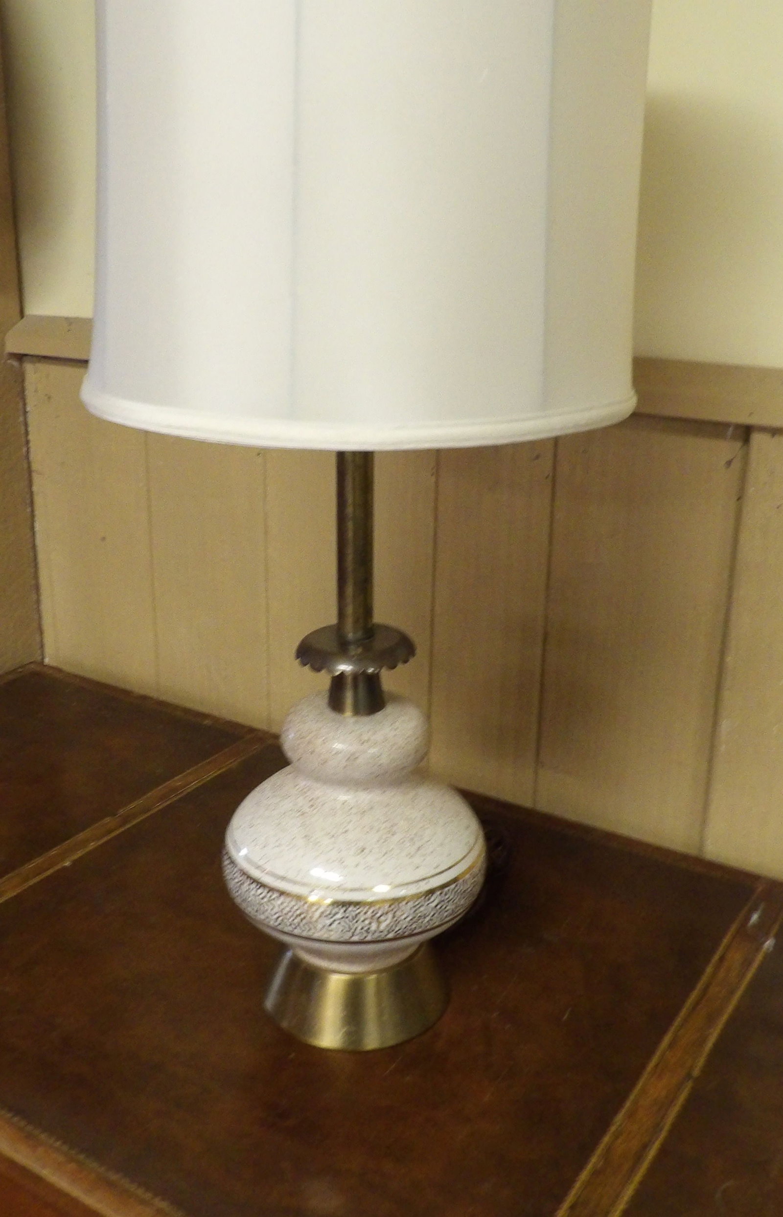 Speckled Ceramic Genie Table Lamp - 3