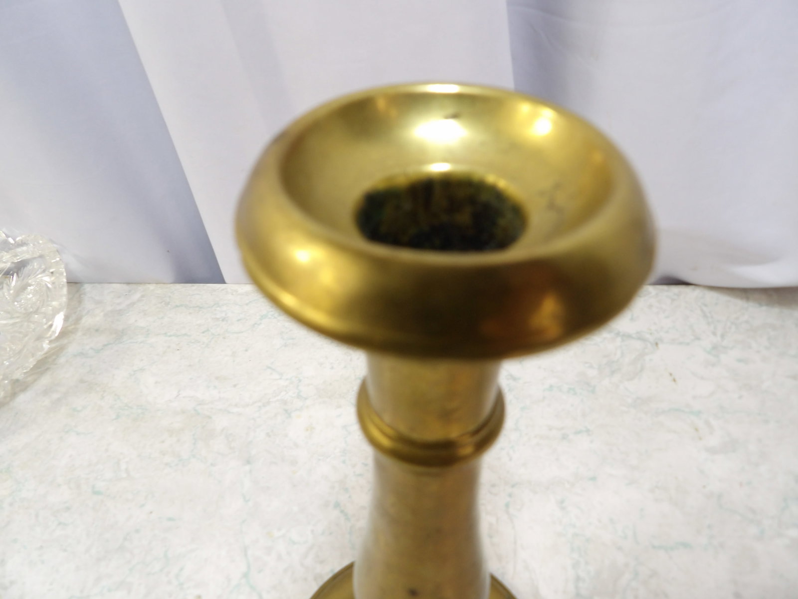 Brass Baluster Style Candlestick Holder - 3