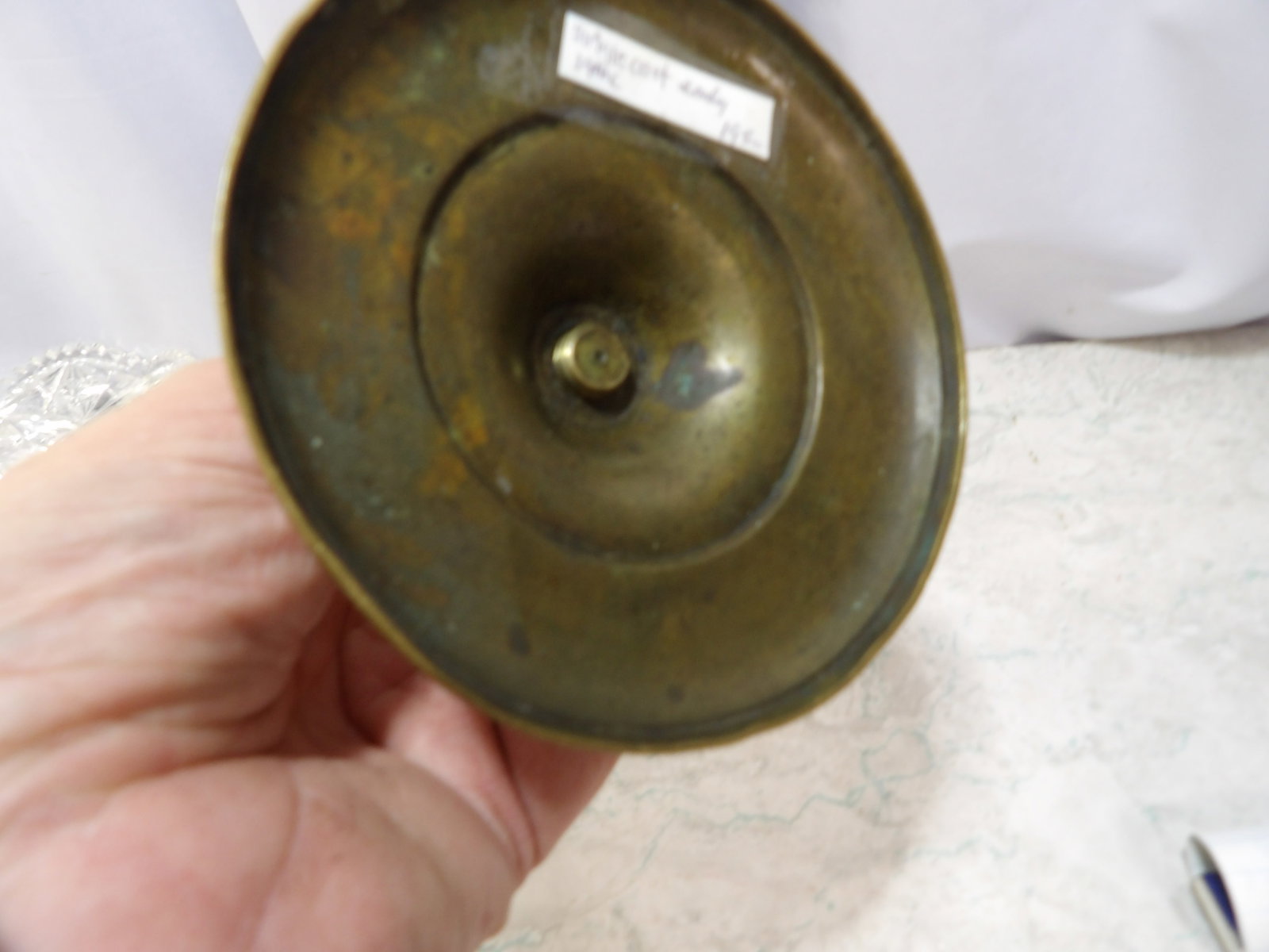 Brass Baluster Style Candlestick Holder - 4