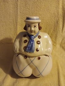 Old Vintage Cookie Jar Dutch Boy By Shawnee Pottery 11 3/4" Tall