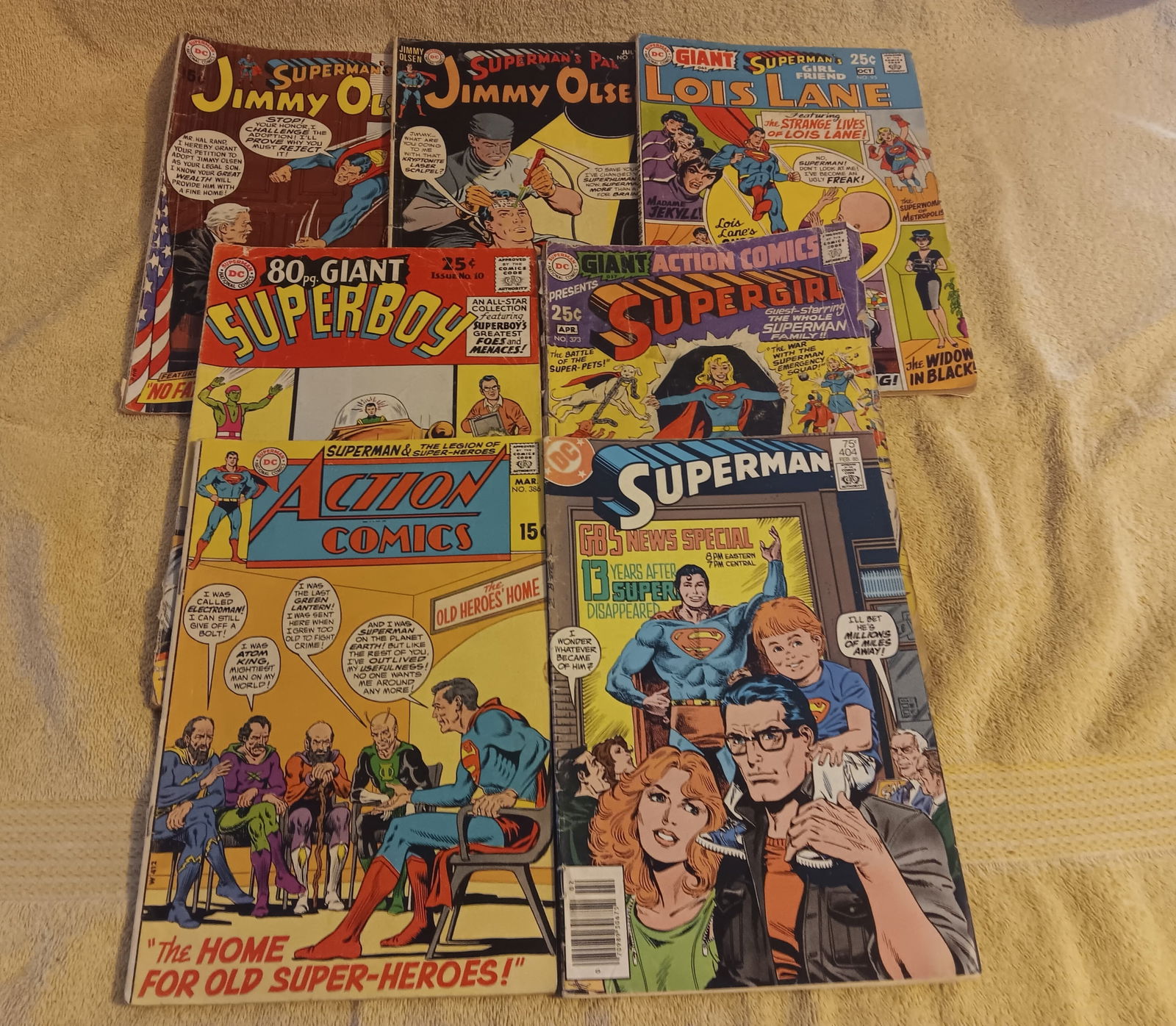 Group of 7 Assorted Silver Age & Bronze DC Comics Books 1960/70s "I Do In-House Shipping" (1 of 11)