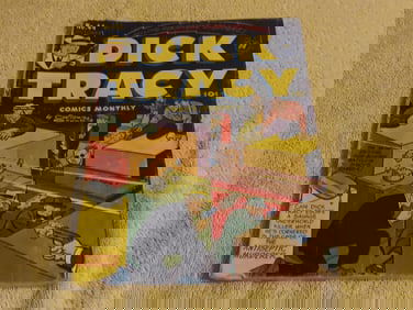 Old Vintage Original Golden Age Comic Dick Tracy Vol 1 # 44 4.0 Very Good 1951