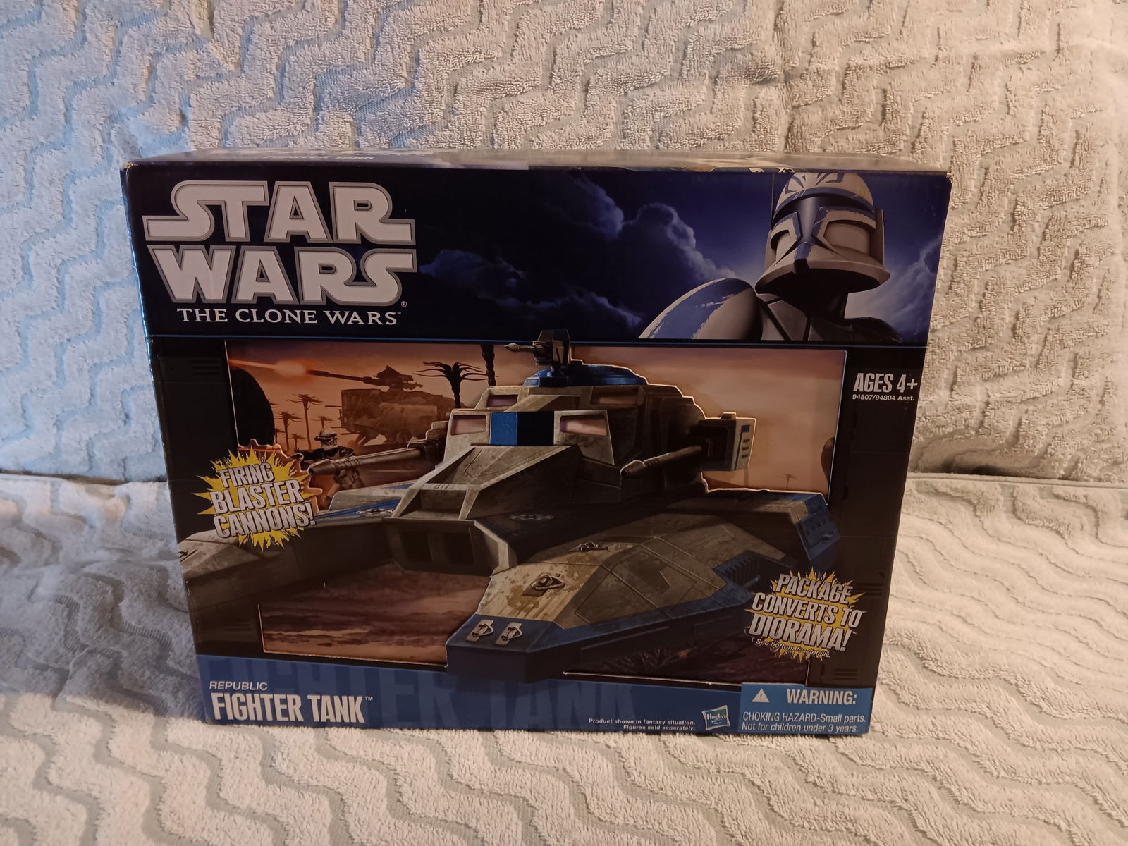 Star Wars The Clone Wars Republic Fighter Tank Blue Factory Sealed 2009 "I Do In-House Shipping" (1 of 11)