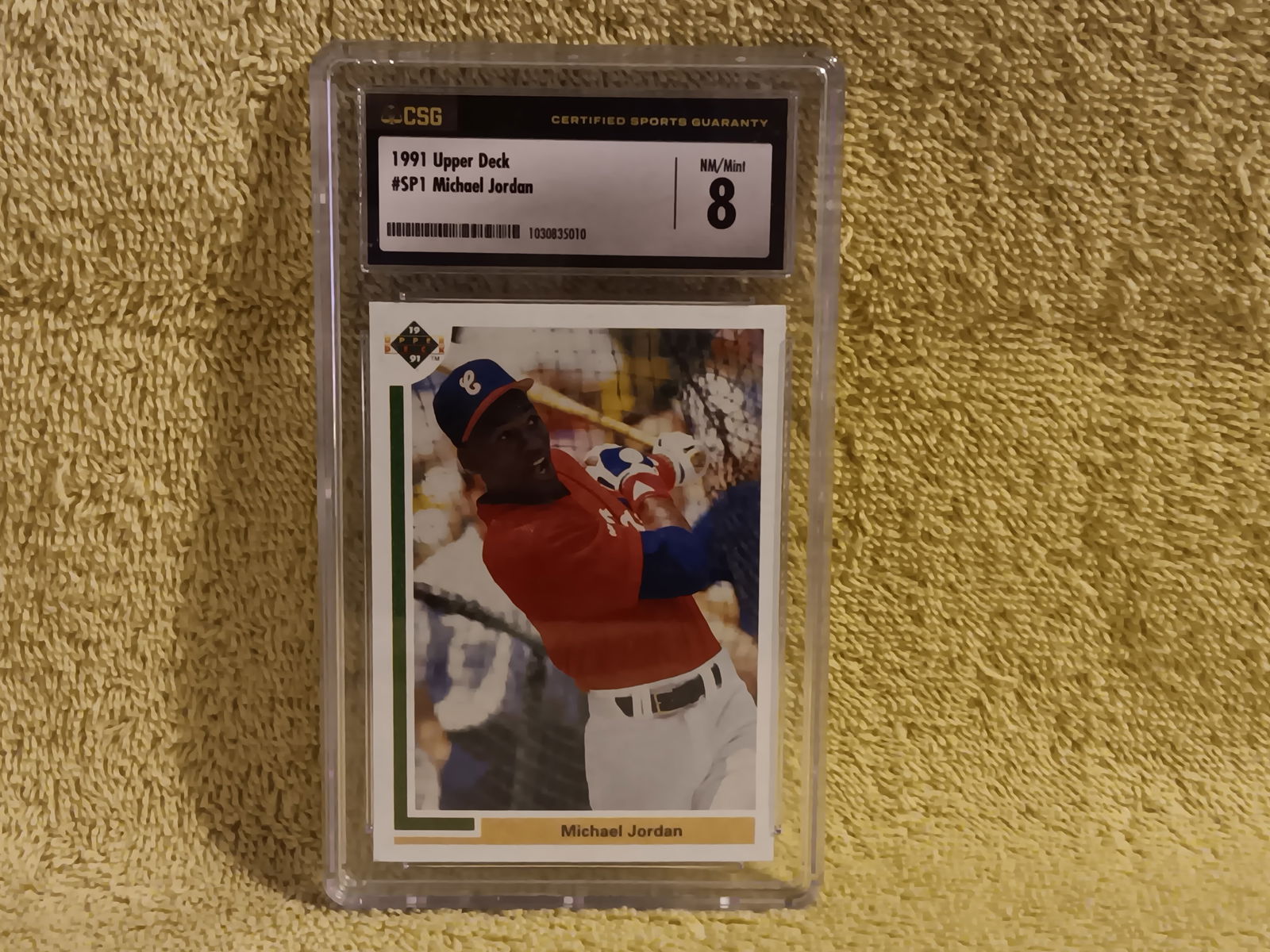 Old Vintage 1991 Upper Deck # SP1 Michael Jordan Graded 8.0 By CSG 1030835010 "I Do In-House Shippin (1 of 2)