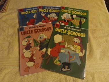 Old Vintage Group Of 5 Golden Age Comic Book 1950s "I Do In-House Shipping"