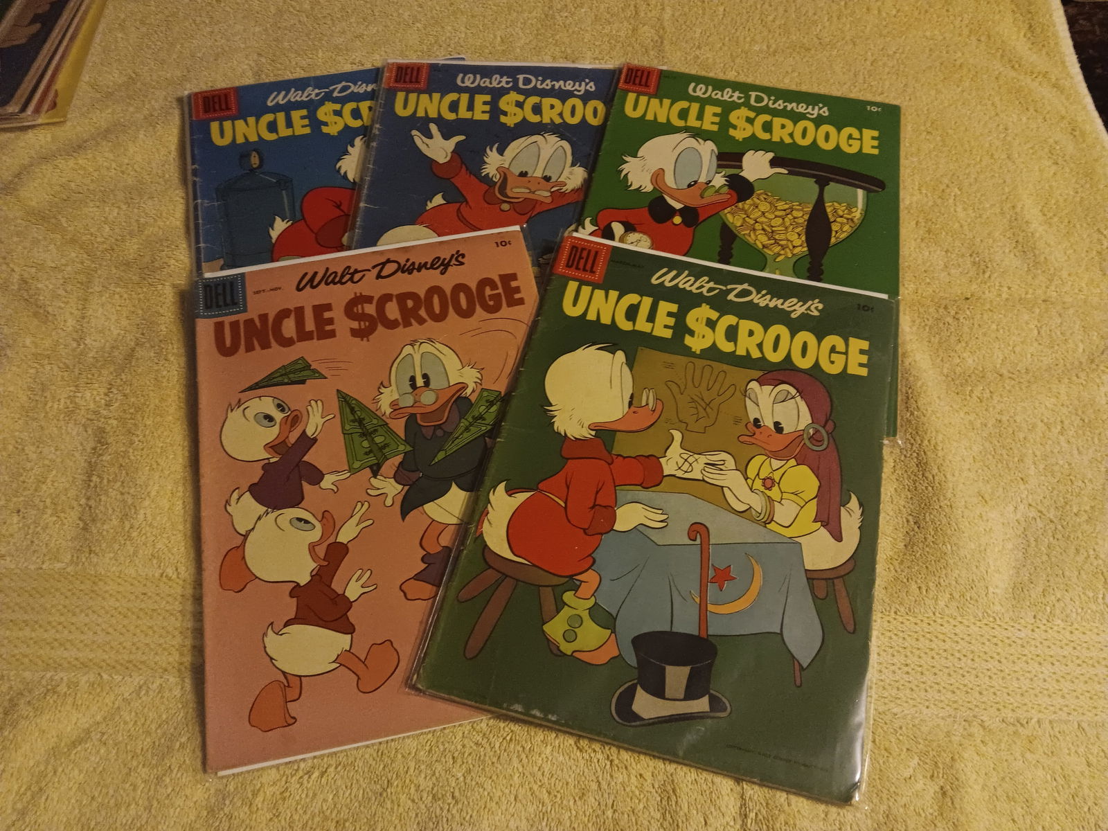 Old Vintage Group Of 5 Golden Age Comic Book 1950s "I Do In-House Shipping" (1 of 18)
