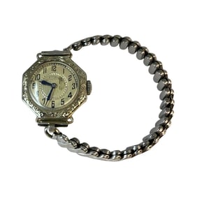 Bulova Art Deco 14K Watch