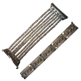 Antique Haydari Silver Bracelets