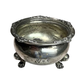 Royal: Humbert & Sohn 12 Loth Silver Salt Cellar, Prussian