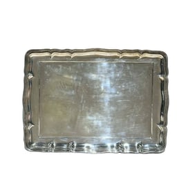 Elegant Silver Serving Tray, Germany