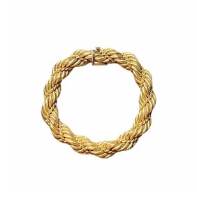 Tiffany & Co. 18K Double Rope Bracelet, Italy