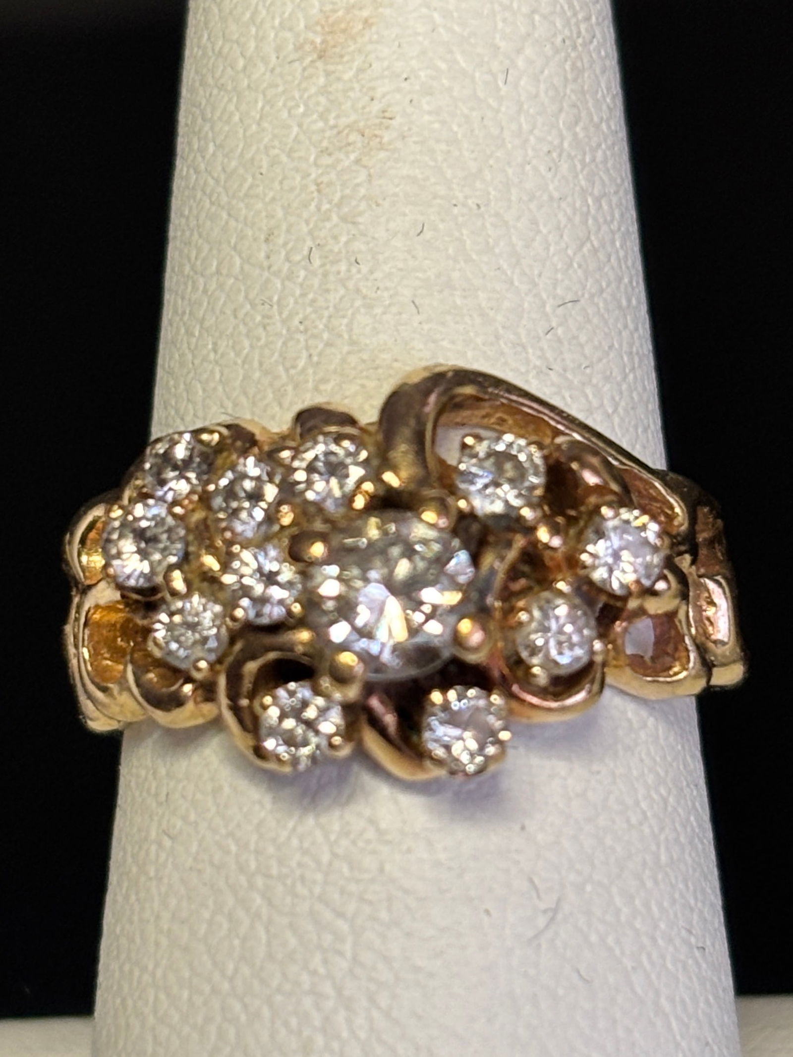 Gold Nugget ring (1 of 6)