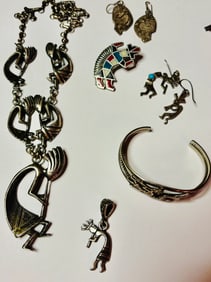 Silver Kokopelli Lot
