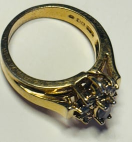 Gold and Amethyst Ring