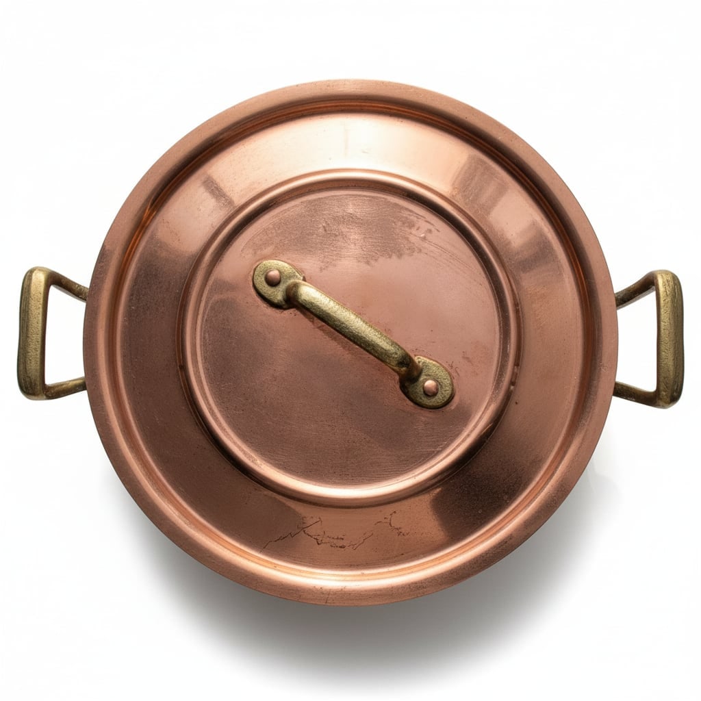 Mauviel M'250B Copper Stock Pot with Lid (1 of 5)