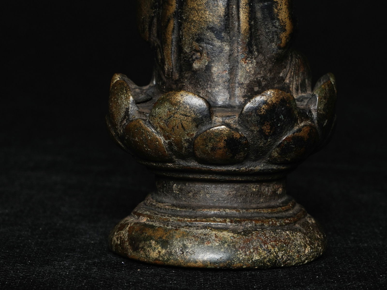 Liao Dynasty Bronze Statue of Amitayus Buddha in Seated Pose - 7