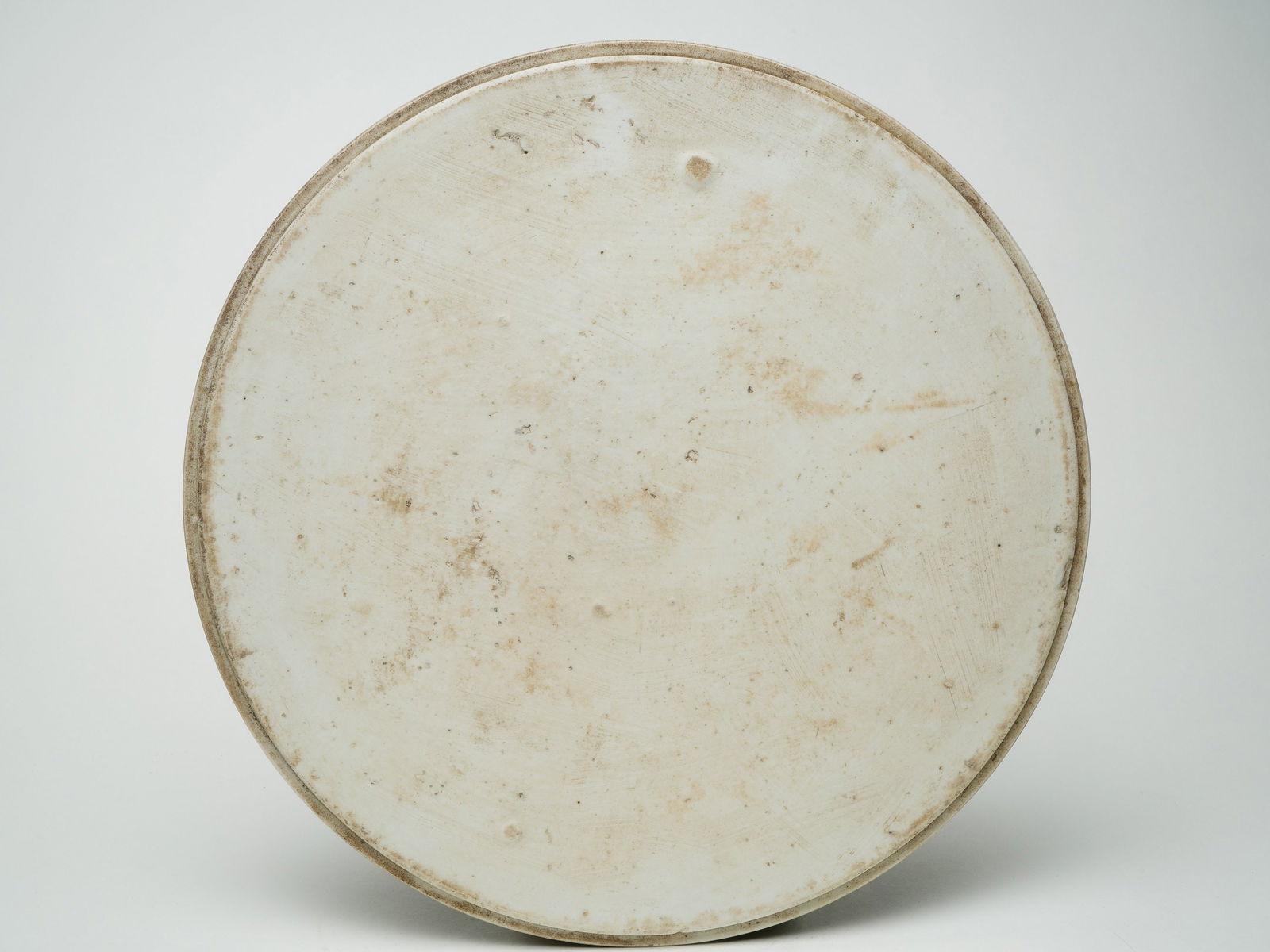 Qing Kangxi Period Blue and White Circular Porcelain plate - 7