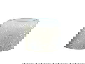Qing Dynasty Qianlong Period White Jade Carved Thumb Ring with Cloud and Shou Motifs: H:2.7cmW:3.3cm This is a Qing Dynasty Qianlong period white jade carved thumb ring with cloud and shou motifs, featuring lustrous, white, and fine-grained jade. The surface is fully carved with swirli