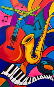 WHEN MUSIC PAINTS