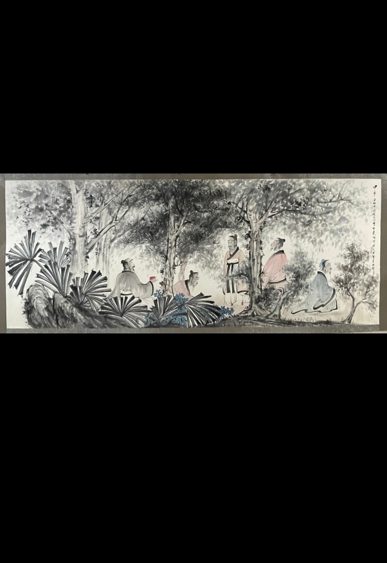 Fu Baoshi's 10-foot lens: Fu Baoshi's 10-foot lens Provenance:The Property of a Gentleman in Hampshire, United Kingdom, acquired in the 1998s. Our cooperative logistics services provider expertly handles both domestic and glob