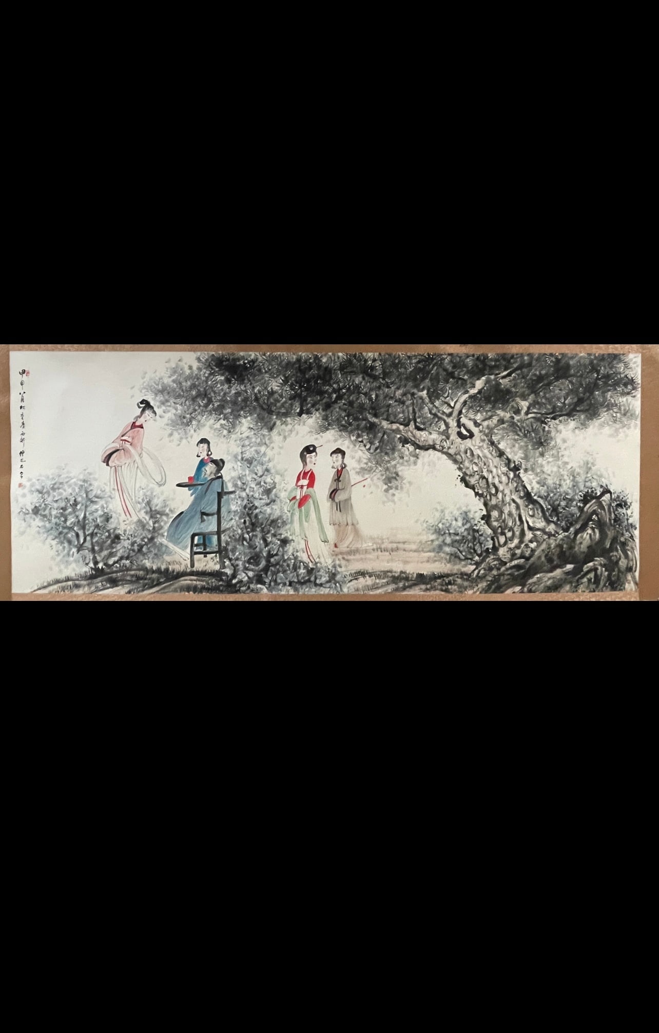 Fu Baoshi's 10-foot lens: Fu Baoshi's 10-foot lens Provenance:The Property of a Gentleman in Hampshire, United Kingdom, acquired in the 2001s. Our cooperative logistics services provider expertly handles both domestic and glob