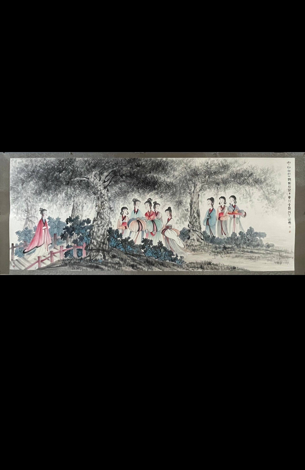 Fu Baoshi's 10-foot lens: Fu Baoshi's 10-foot lens Provenance:The Property of a Gentleman in Hampshire, United Kingdom, acquired in the 2003s. Our cooperative logistics services provider expertly handles both domestic and glob