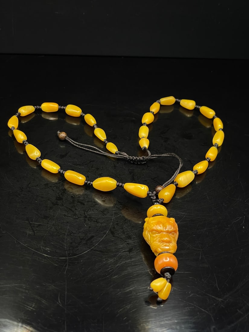 Shoushan stone Tianhuang grade Tianhuang stone necklace pendant (1 of 9)