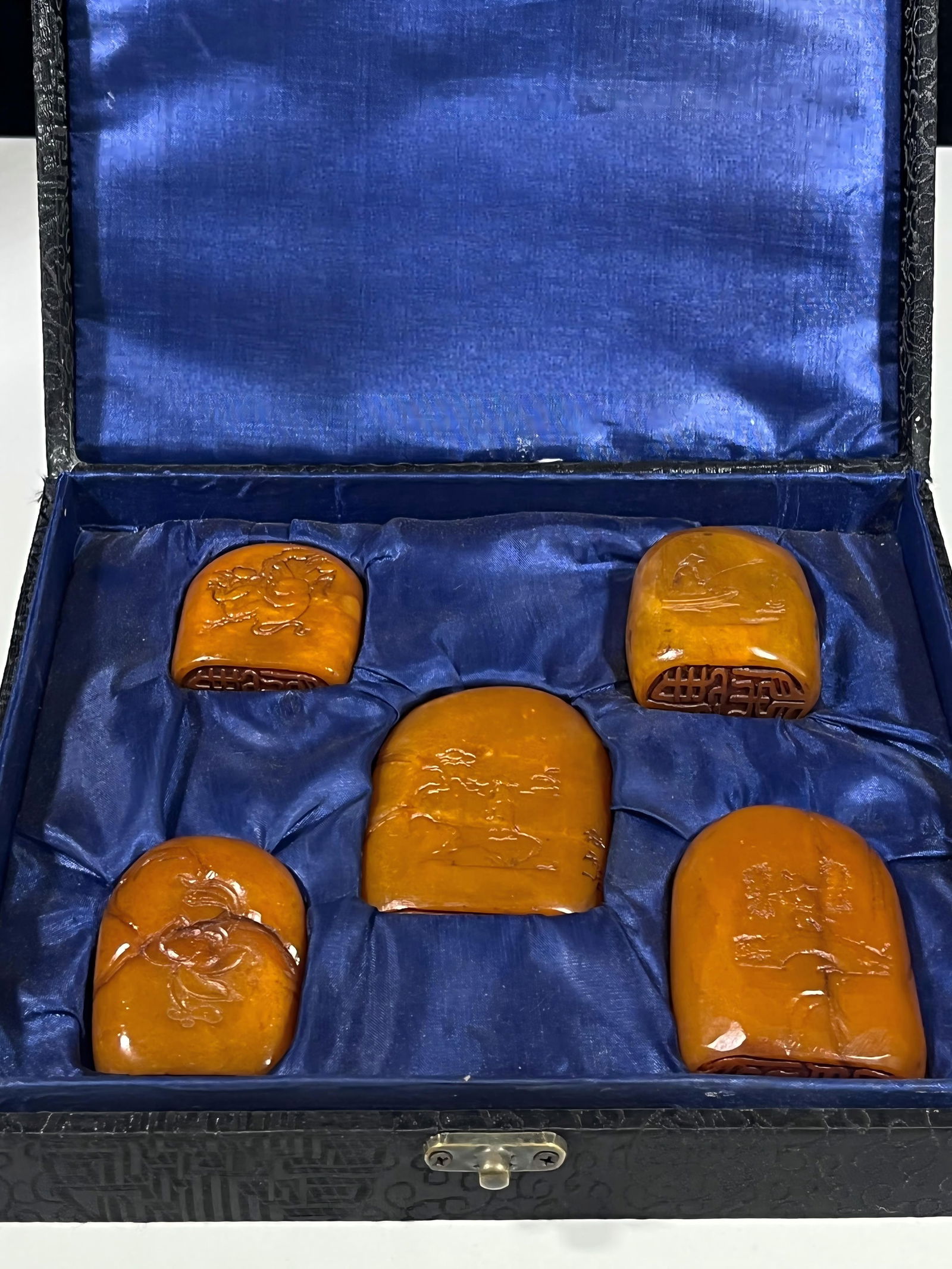 Tianhuang stone five-treasure seal (1 of 9)