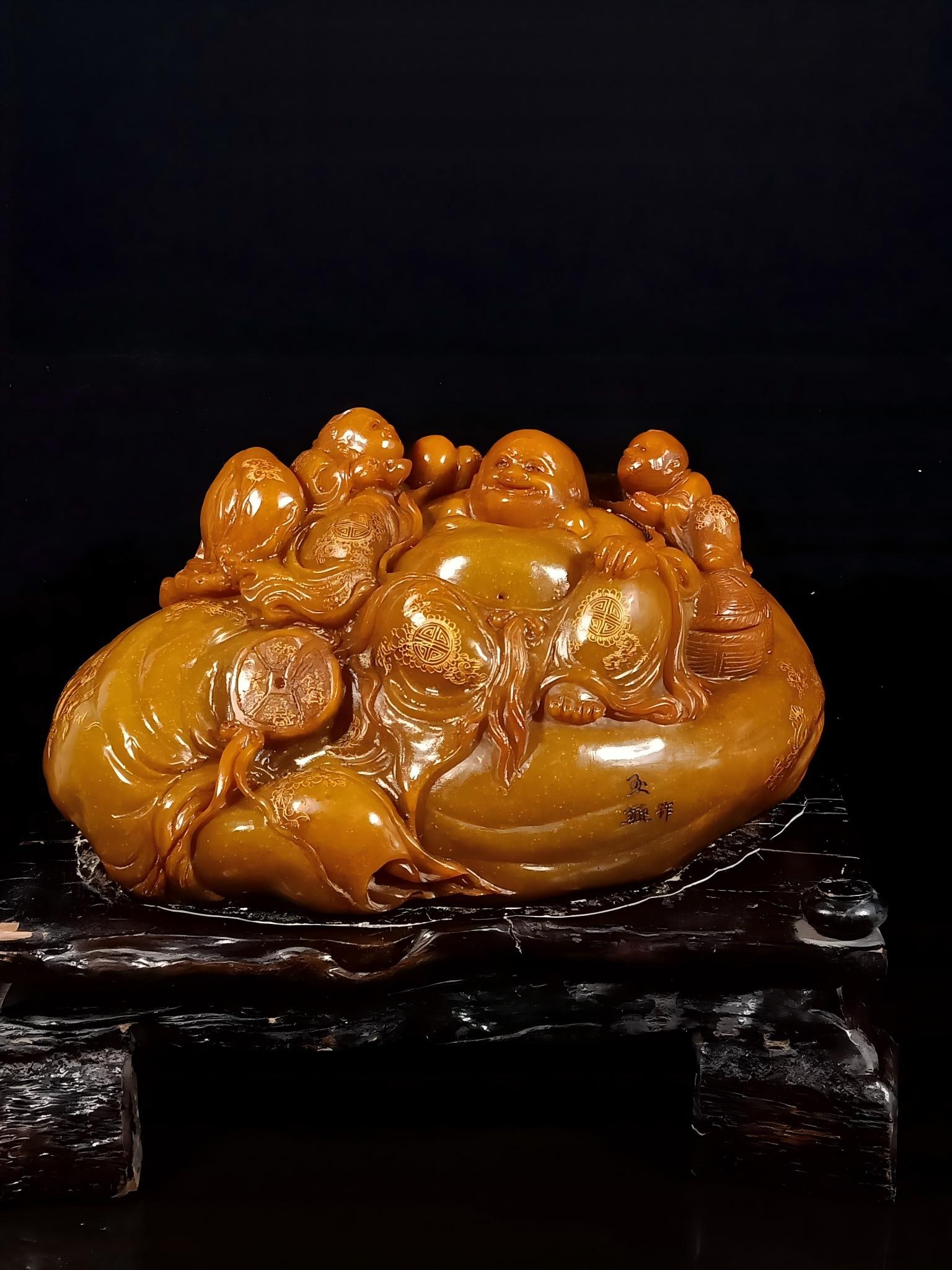 Tianhuang stone ornament (1 of 9)