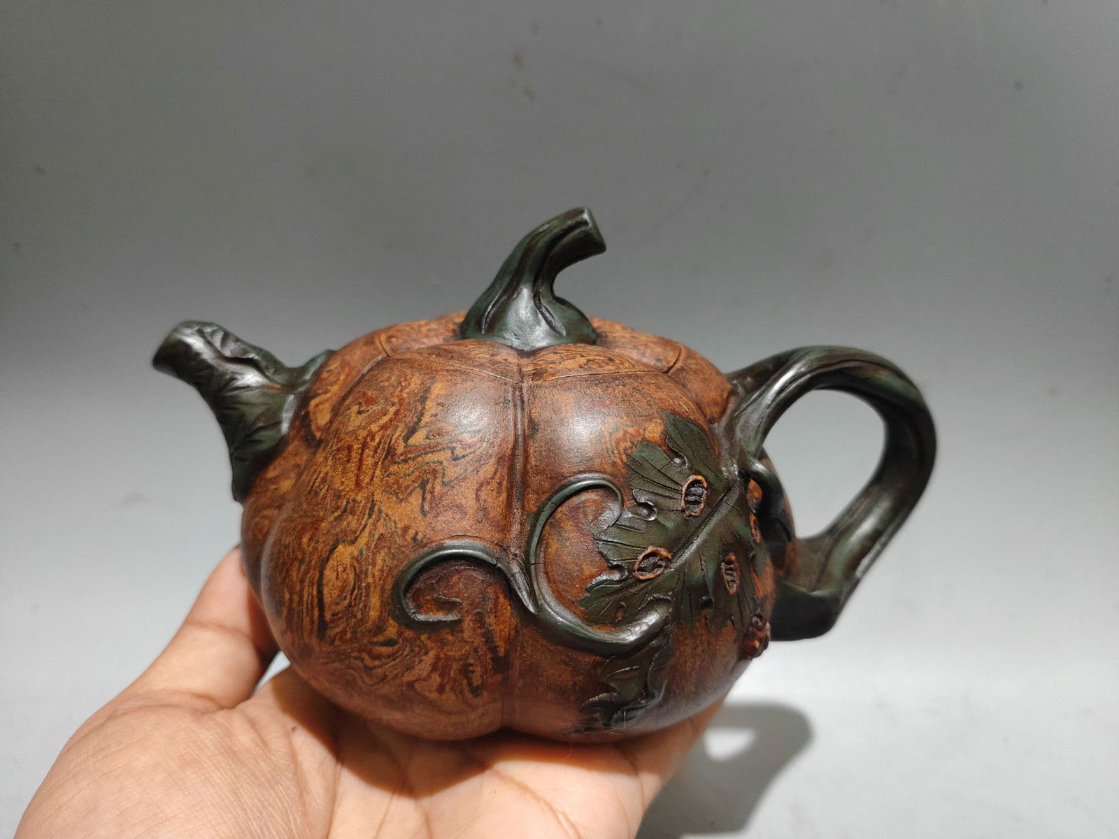 Name: Pumpkin Clay Teapot (1 of 9)