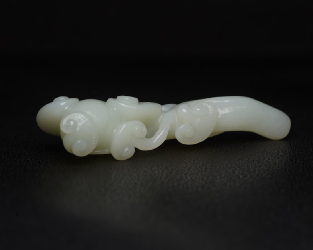 Hetian jade ruyi - 5