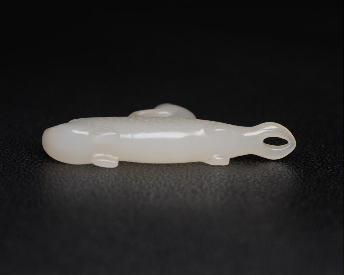 Hotan jade fish - 6