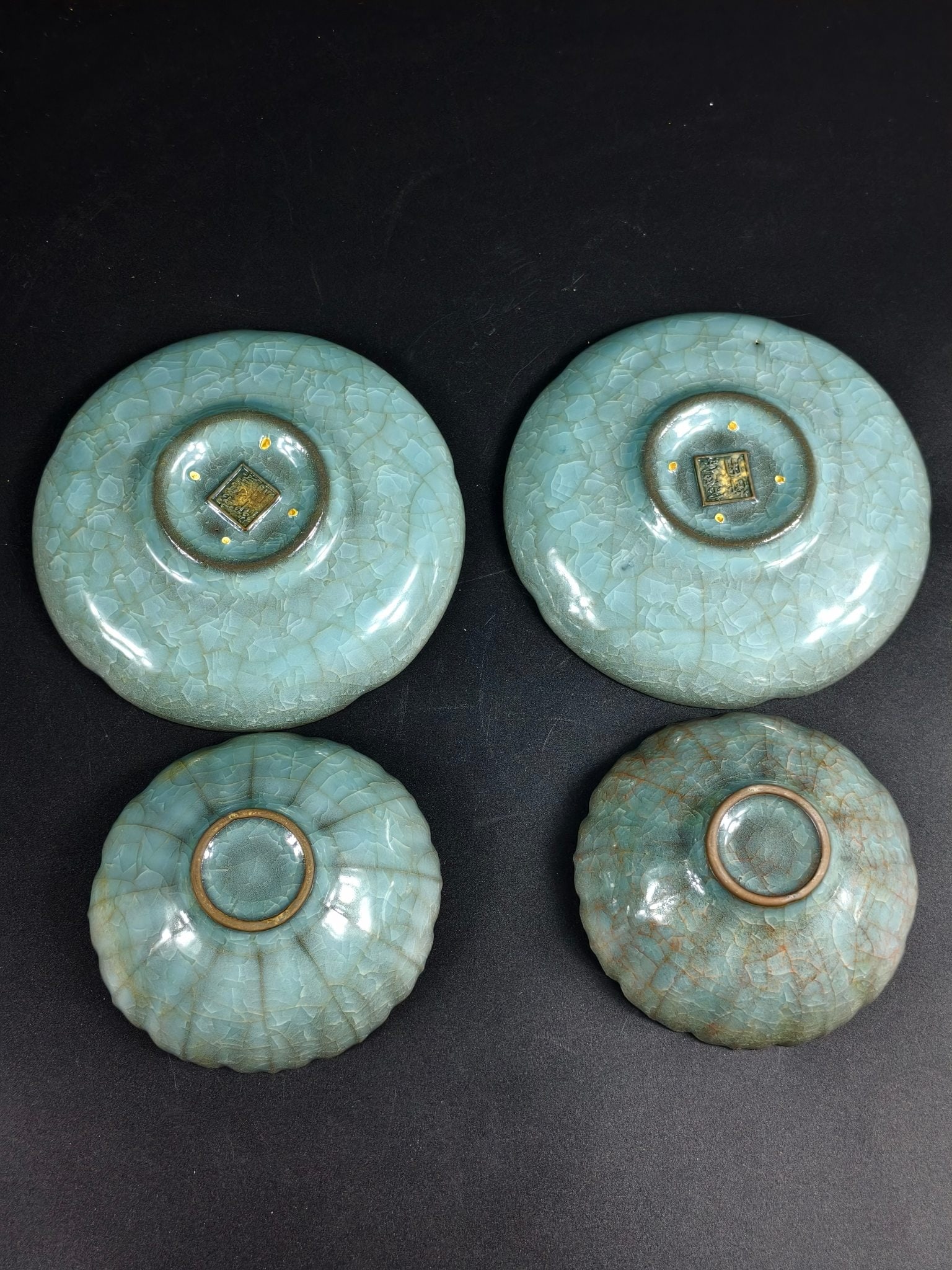 Ice crack pattern cup holder - 6