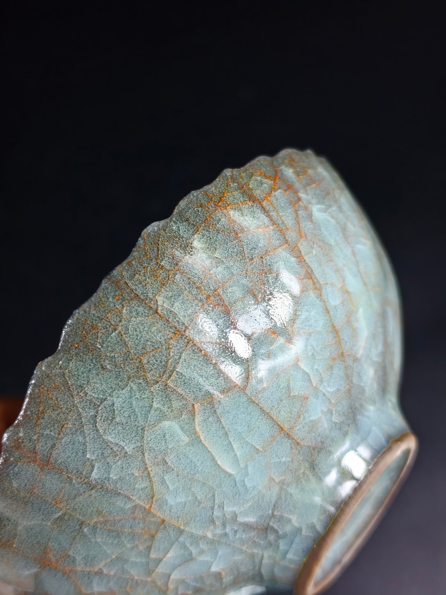 Ice crack pattern cup holder - 8