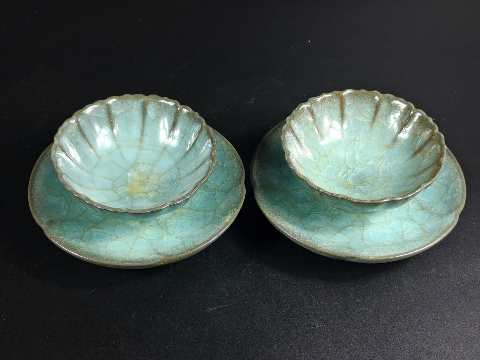 Ice crack pattern cup holder - 9