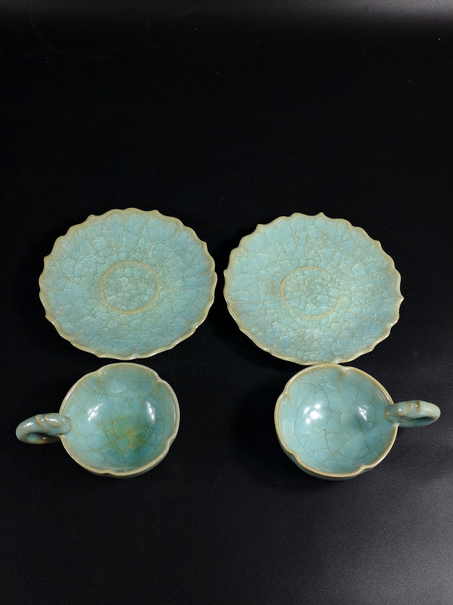 Ice crack pattern cup holder - 3