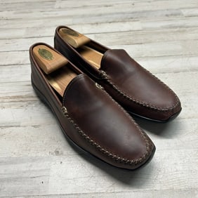 Allen Edmonds 'El Paso' Brown Leather Loafers, Men's Size 10 (3E) w/ Shoe Trees