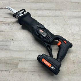Warrior 18V Lithium-Ion Cordless Reciprocating Saw with Battery