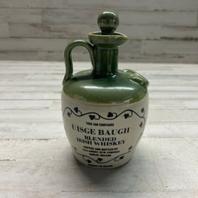 Tullamore Dew Blended Irish Whiskey Ceramic Jug with Stopper