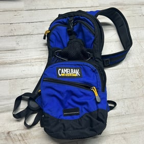 CamelBak M.U.L.E. Hydration Backpack in Blue and Black