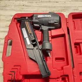 Craftsman Pneumatic Angle Framing Nailer 2–3.5 in Nails w/ Case Model 351.184300