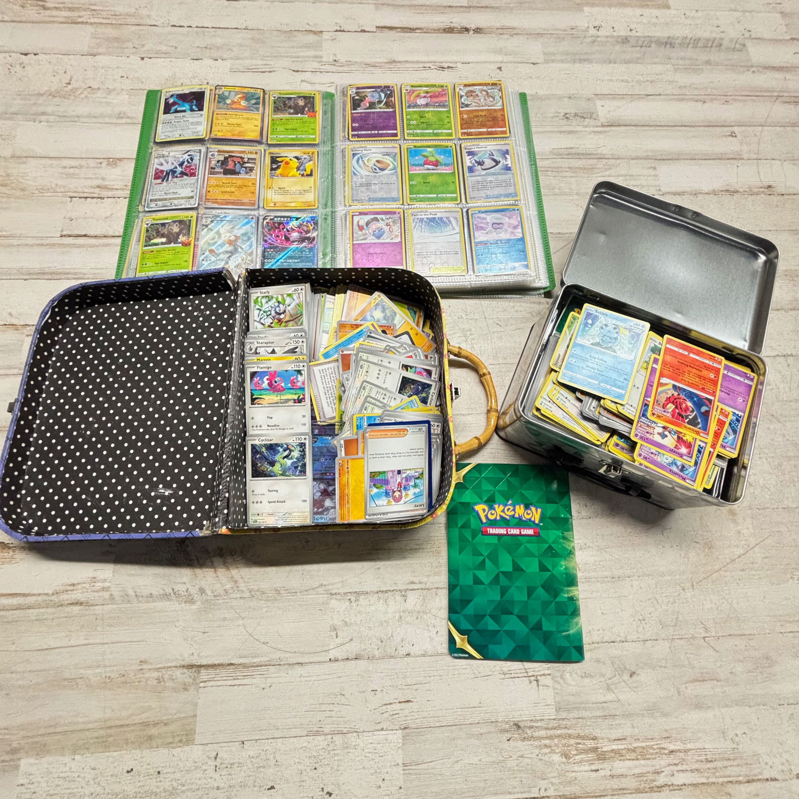 Large Pokémon Trading Card Collection in Binders, Tins & Storage Case (1 of 17)