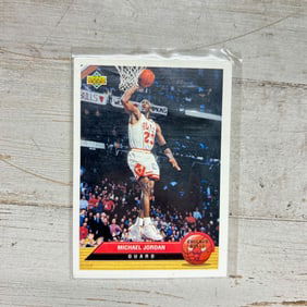 Michael Jordan Upper Deck Chicago Bulls Guard Basketball Card