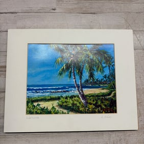 R. McCoy “Kiahuna” Coastal Landscape Print