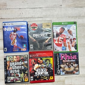 Video Game Lot – PlayStation & Xbox Titles