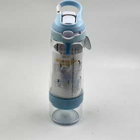 Starbucks x Contigo Clear Plastic Water Bottle with Flip-Top Lid